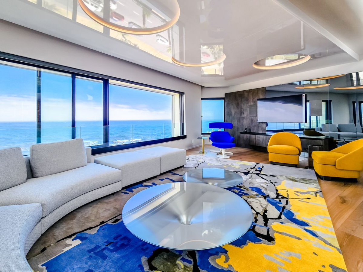 Sea views, spacious interiors and eye-catching decor are all hallmarks of luxury real estate