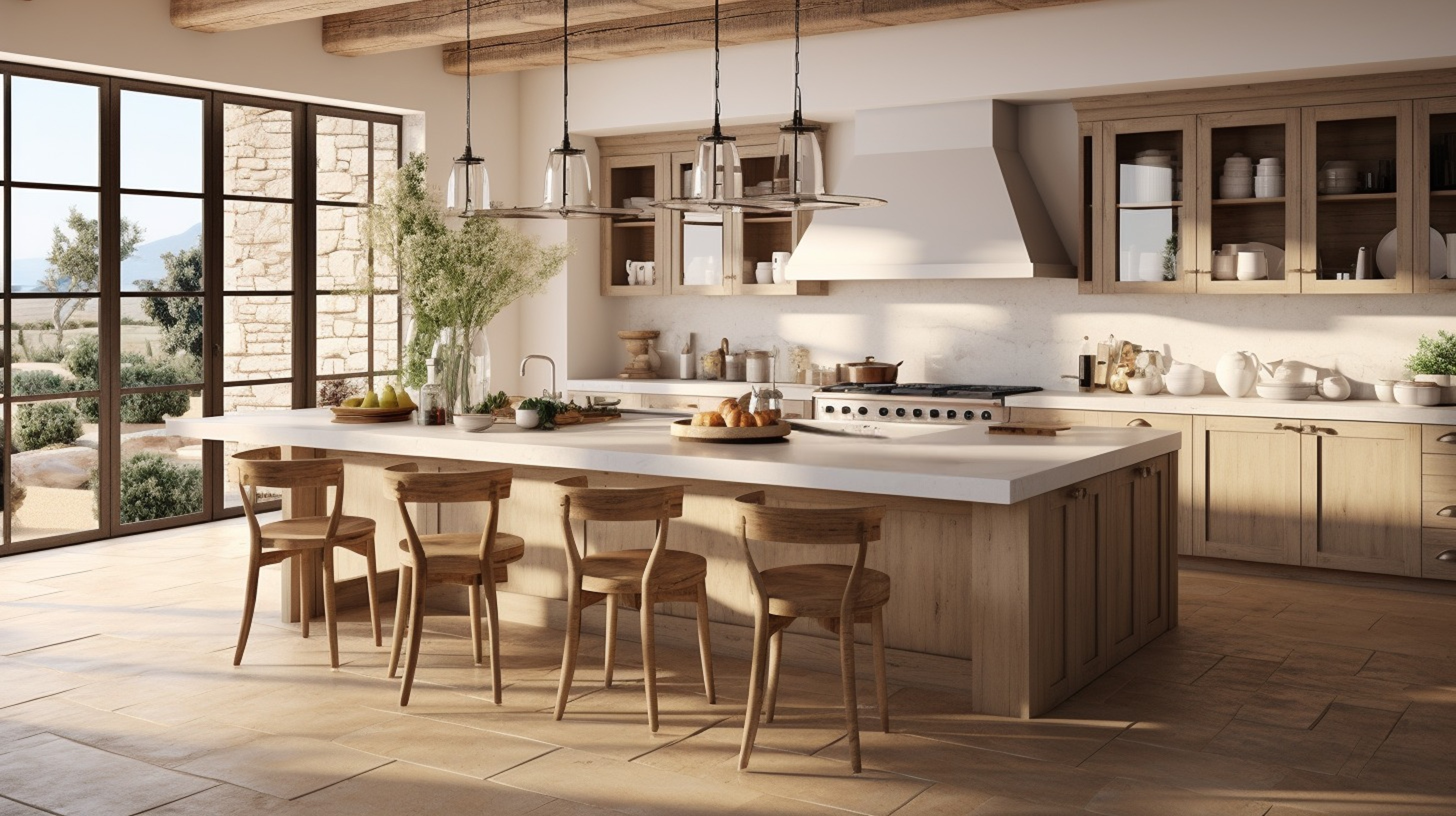 Kitchen trends 4 - natural imperfect materials 2