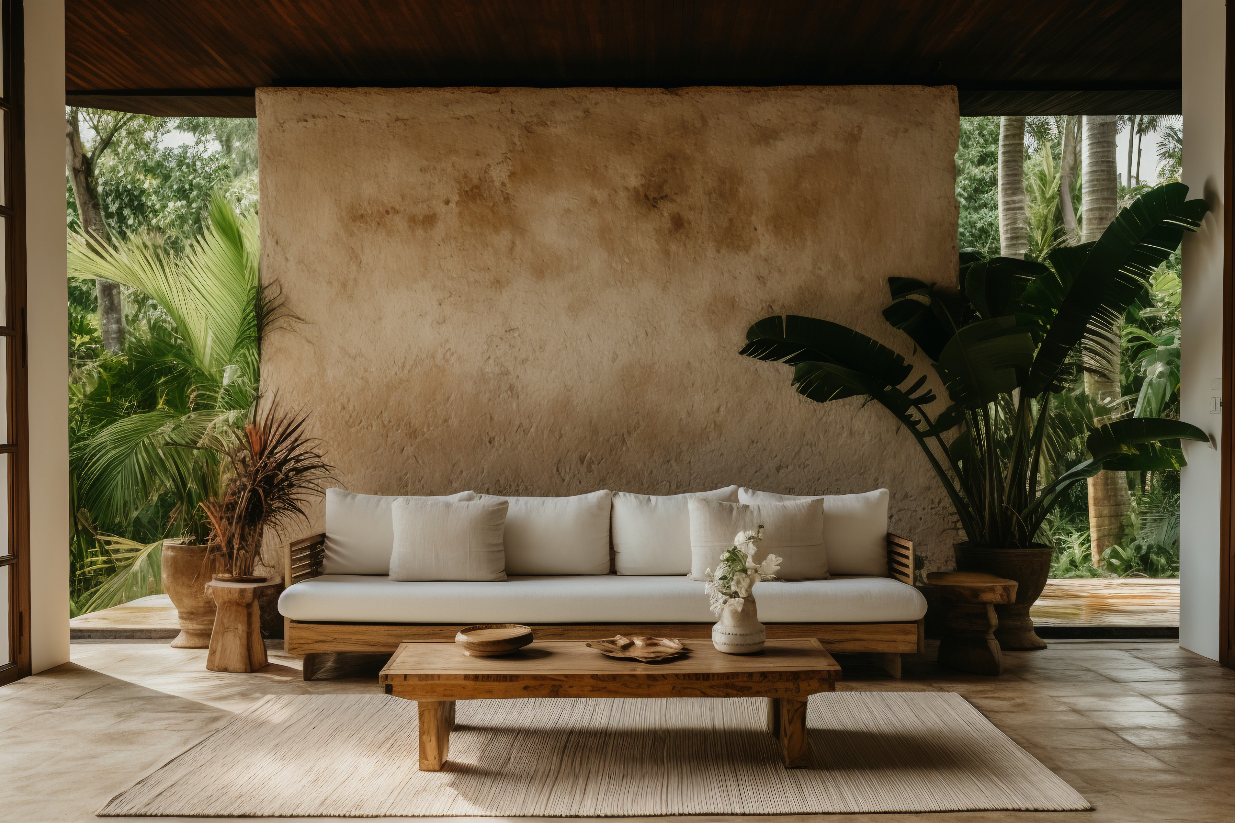 Natural materials and biophilic 3