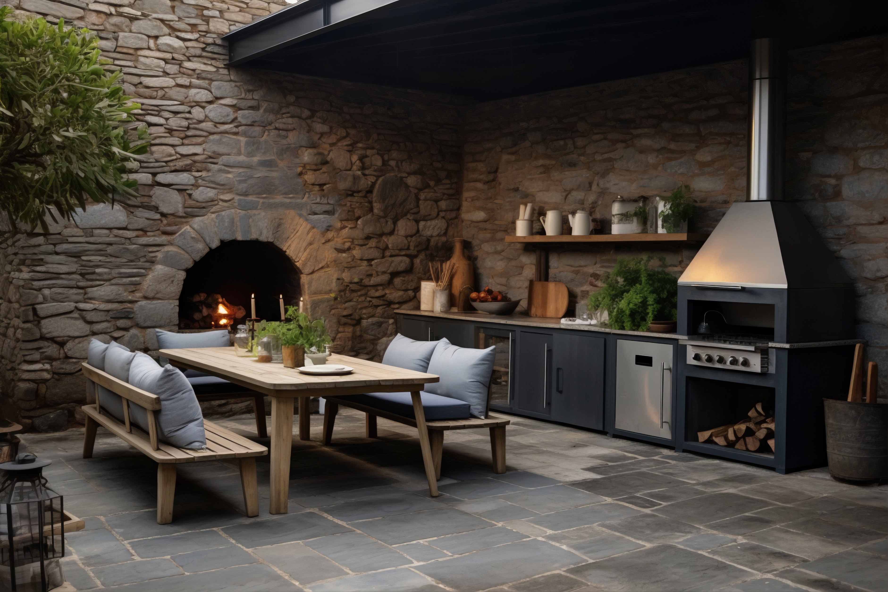 Outdoor spaces 3 - create a braai area