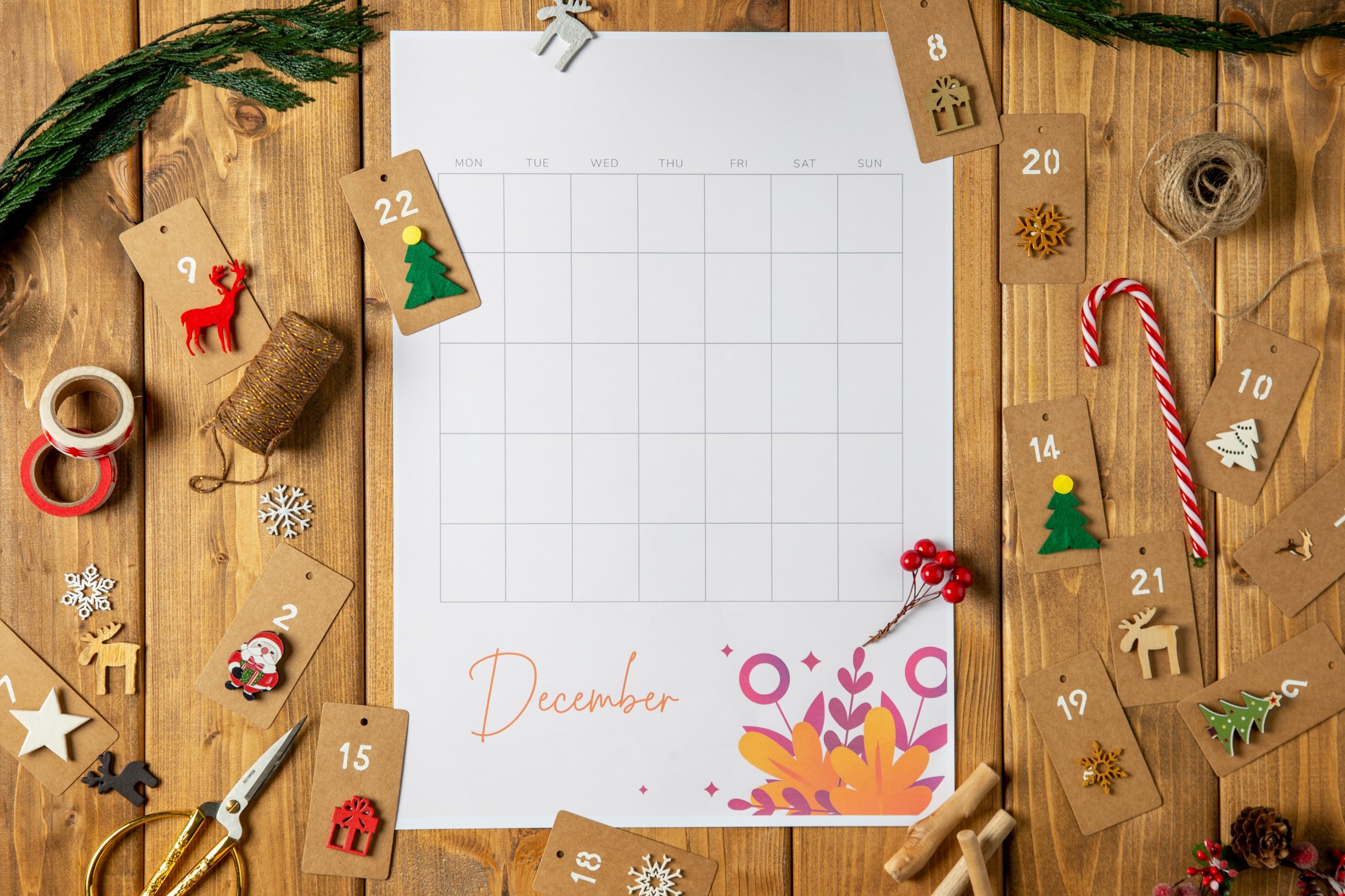 Prep early for christmas - calendar (1)