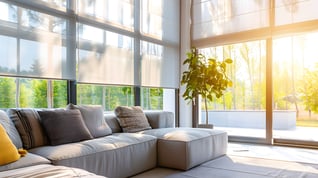 home windows couch indoor plant
