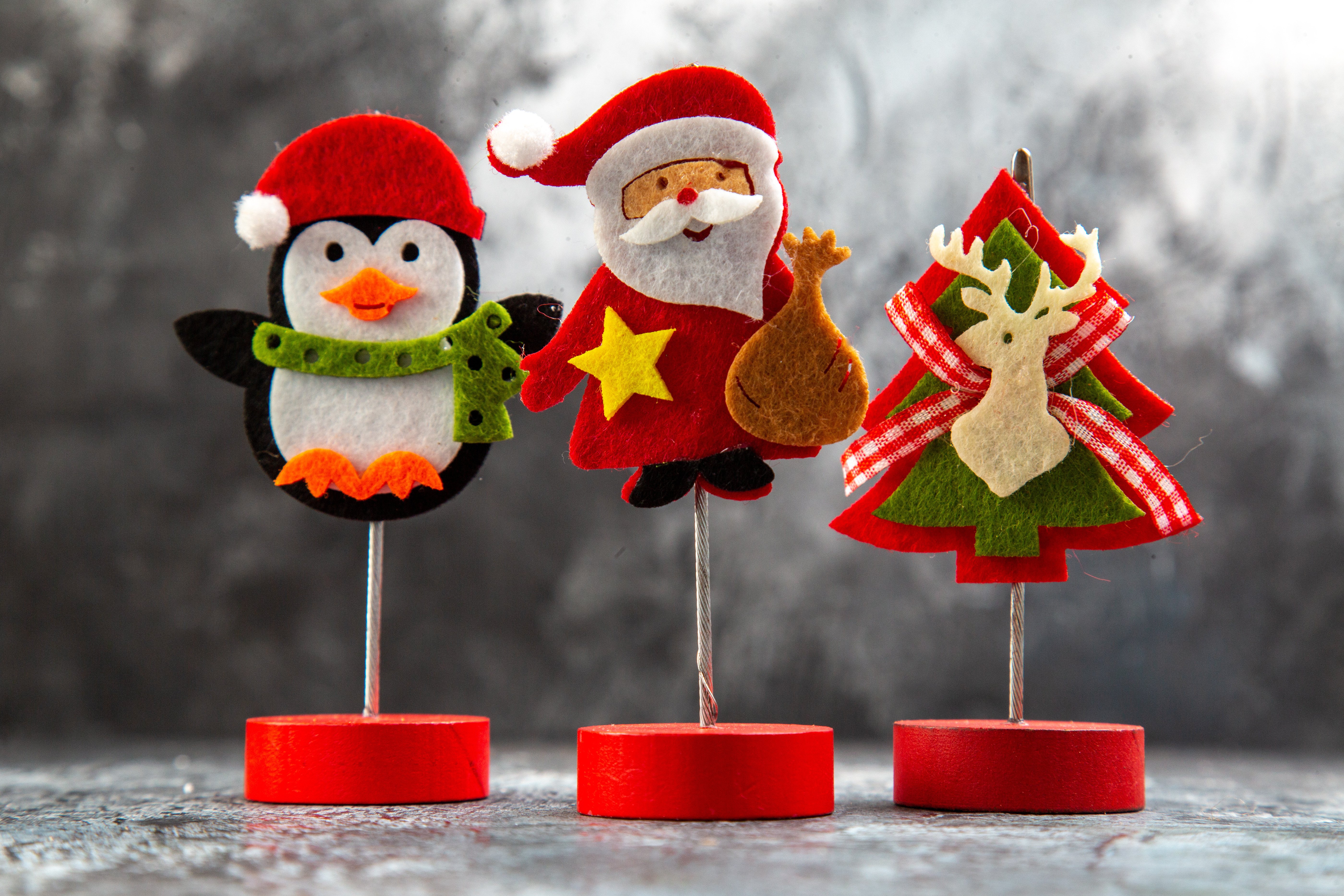 top-view-new-year-decorations-standing-dark-background